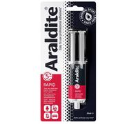 Colle époxy bi-composant - CYANOLIT - Araldite - Rapid - 24 ml - Prise rapide - Haute résistance - Multi-matériaux