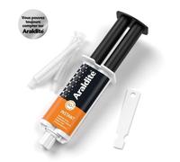 Colle époxy bi-composant - CYANOLIT - Araldite - Ultra-rapide 90 sec - Haute résistance - Multi-matériaux