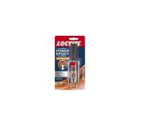 Loctite, Epoxy Express 1 Min Invisible Rapide, Colle Multi-matériaux, seringue 11ml