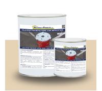 Colle époxy pour béton, pierre, acier, métaux et bois Kit de 1 Kg Ton Pierre RAL 1013