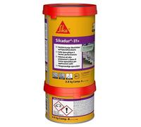 SIKA - Adhésif structural bi-composant - Sikadur-31+ gris - Collage et réparation de béton et autres matériaux - Intérieur et extérieur - 1,2 kg
