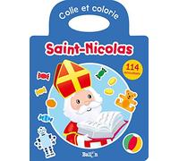 Colle et colorie - Saint Nicolas