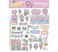 Colle et décore - Décalcos kawaii Amandine Notaert (Illustration)