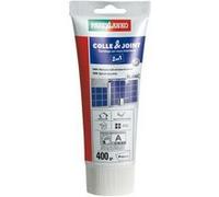 Parexlanko - Colle carrelage et joint en pâte - Colle & Joint 2 en 1 - Blanc - Pour mur intérieur - Spécial pièces humides - Prête à l’emploi - 400g