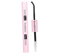 Colle et joint noirs pour grappes de cils à double extrémité, colle duo à tenue forte pour extensions de cils DIY, comprend un dissolvant doux, longue durée