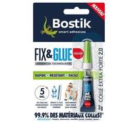 Colle Fix & Glue liquide - transparent - 3 g
