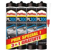 Colle fixation PL100 - Lot de 3+1 gratuite