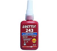 Colle frein-filet bleu Loctite 243/242/263/271/222 pour fixation rapide des boulons et vis, 50 ml