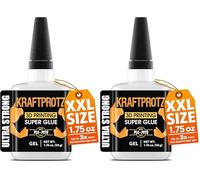 Colle gel impression 3D extra forte 50 g - super glue XXL pour PLA, ABS, PETG, TPU & plus - transparente, résistante à l’eau & à la chaleur - pointe anti-séchage - pour pièces imprimées & réparations
