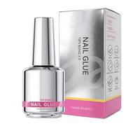 Colle Gel Ongles, Gel longue tenue multifonction avec pinceau applicateur, Colle Pour Strass À Ongles, pour Manucure Salon Maison Voyage Mariage Spa Vacances d'Été Loisirs Créatifs Quotidiens