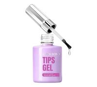 Colle gel pour capsules d'ongles 15 ml manucure longue tenue imperméable | Colle à pinceau press-on pour débutantes, copines, femmes, salon, studio, fêtes, rendez-vous,