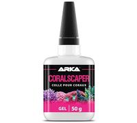 Colle Gel pour Coraux 50 g - Coralscaper Aquarium Marin | anti-coulure, fixe coraux, boutures, décor, roche et céramique récifales, aquarium marin, eau de mer
