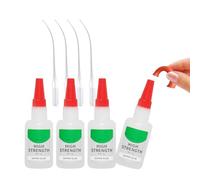 Colle Glue Extra Forte,4pcs Colle Forte,Super Glue,Colles Instantanée Extra Fortes,Transparente Colles Forter,pour Bricolage