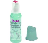 Pentel Inodore Colle liquide rouleau applicateur caoutchouc flacon 30 ml Bleu