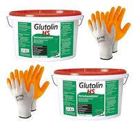 Colle Glutolin H 2 x 8 kg Colle pour Depron Collante pour panneaux isolants DEPRON + 2 paires de gants en nitrile Taille XL (11) Hommage