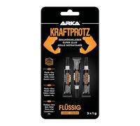 Colle instantanée liquide - KRAFTPROTZ 3×1 g - super glue ultra-fluide pour fissures & joints fins - capillaire & transparente - mini-dosage précis pour bricolage, lunettes, électronique & modélisme