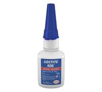 Colle instantanée - LOCTITE - 406 - Prise rapide - Faible viscosité - Plastiques et élastomères