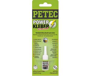 Colle Instantanée Petec Puissante Super Collant 3G 93403