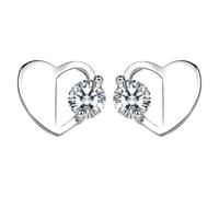 Colle Kits Colle Bijoux For Women Sterling Silver Stud Earrings Set With Zirconia For Girls Jewellery Kits Moules Accessoires Bijoux (A, One Size)