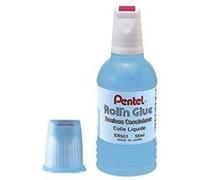 Pentel Colle liquide Incolore G – Applicateur caoutchouc – Flacon 55 ml
