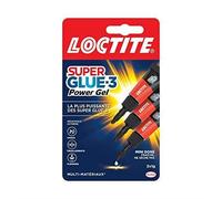 Colle - Loctite - Super Glue-3 Power Gel - Transparent - Flexible - Format doses