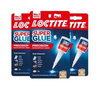Colle Loctite Super Glue Precision longue durée 5 g lot de 3