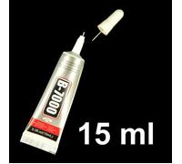 Colle Mastic - B7000 - 15 ml - Adhésif polyvalent - Pour bricolage - Vêtements et bijoux