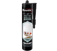 Bostik Mastic-colle MSP 103 FIX&PRO – Préserve le tain – Miroirs jusqu'à 2x2 m – Blanc 290 ml