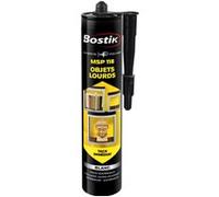 Bostik FIX&PRO MSP 118 Blanc - Mastic Colle de Fixation Extra Fort - Pour Objets Lourds - Intérieur/Extérieur - Tous Supports - Prise Immédiate en 5 secondes - MS Polymère - 290 ml