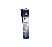 SIKA - Colle-mastic multi usage spécial Marine - Sikaflex 291i Noir - Applications intérieures - Multi-matériaux - Sans solvant - Haute élasticité - Peut être peint - 300ml