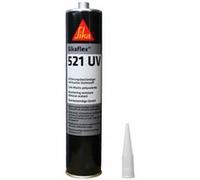 Sika Colle-mastic Sikaflex 521 UV Gris clair – Haute adhérence, résistant aux UV – 300 ml