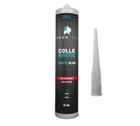 Colle Mastic Joint Carrosserie Noire - IRONTEK - 290 ML | IT124 | Tous Supports sans Primaire | Peignable Immédiatement | Résistance UV | -40°C à +100°C