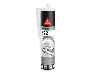Colle-mastic polyuréthane 522 SIKAFLEX - gris acier - cartouche de 300 ml