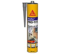 SIKA - Mastic polyuréthane PU tout en 1 - Sikaflex PRO 11 FC Purform Gris Béton - Collage puissant - Mastic multi-matériaux - Etanche - Intérieur et Extérieur - Construction et Bricolage - 300ml