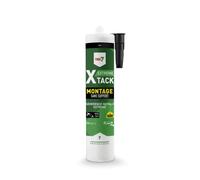 Colle mastic silicone polymère X-Tack noir 290 ml TEC7