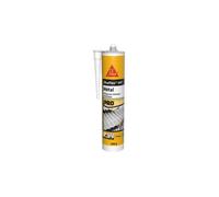 SIKA - Colle polymère spécial métal - Sikaflex 147 Métal Gris Clair - Mastic tous métaux - Intérieur et Extérieur - Collage puissant et rapide - Non corrosif - Idéal façade et toiture - 290ml