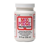 Colle Mod Podge - MOD PODGE - Flacon de 236 ml - Finition Nacré - Pour collage serviette - Sèche rapidement