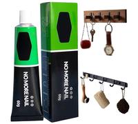 Colle modèle, colle adhésive, 60g tout usage, étanche et sans perçage pour métal, plastique, bois, acrylique, verre, pierre, plastique