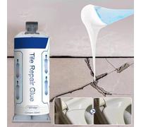 Colle mosaïque pour carrelage, colle de réparation de carrelage, colle adhésive pour pierre pour baignoire, carreaux de céramique murs, poterie (A1PC)