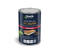 Bostik Colle contact néoprène Agoplac DI Liquide Durcisseur incorporé 1 L Ambré