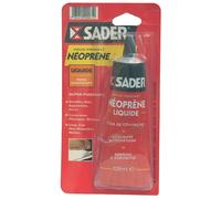Colle néoprène liquide Sader - Tube 125 ml