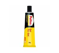Pattex Colle contact type néoprène- Formule Gel tous matériaux- boite 625 gr, Boîte de 650g