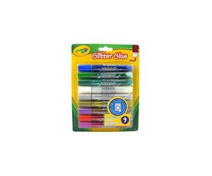 Colle pailletee - 9 tubes