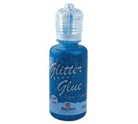 Colle Pailletée Métallique, Flacon 20 Ml, Bleu Azur