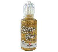 Colle Pailletée Métallique, Flacon 20 Ml, Or