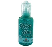 Colle Pailletée Métallique, Flacon 20 Ml, Turquoise