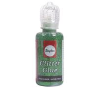 Colle pailletée métallique Vert feuillage 20 ml