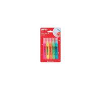Colle Paillettes 5 Tubes Glitter Fluo 3d