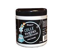 Colle papiers et cartonnages en pot de 200 ml d'AMT