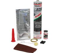 Colle pare-brise 310ml avec flacon primaire 10ml/tampon/fil à couper/cales - en kit - Lot de 12 - TEROSON - 11796.12
